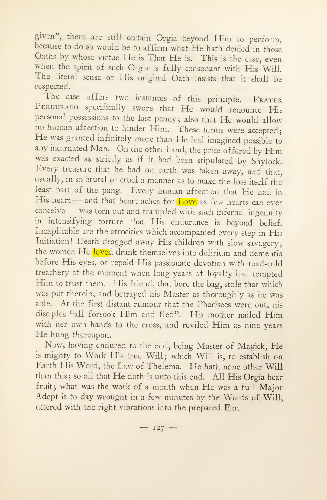 Original scan of Magick in Theory and Practice (Section 2), PDF page 7