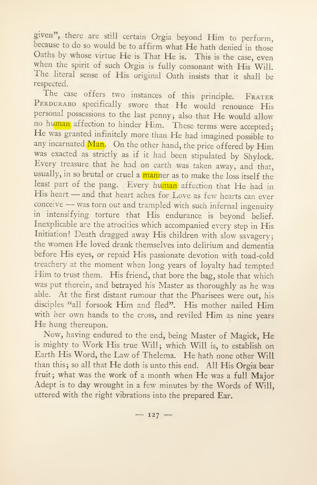 Original scan of Magick in Theory and Practice (Section 2), PDF page 7