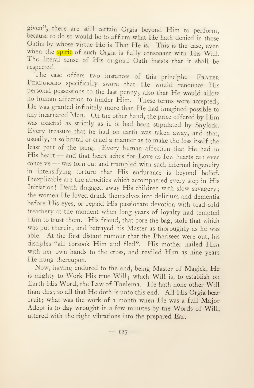 Original scan of Magick in Theory and Practice (Section 2), PDF page 7