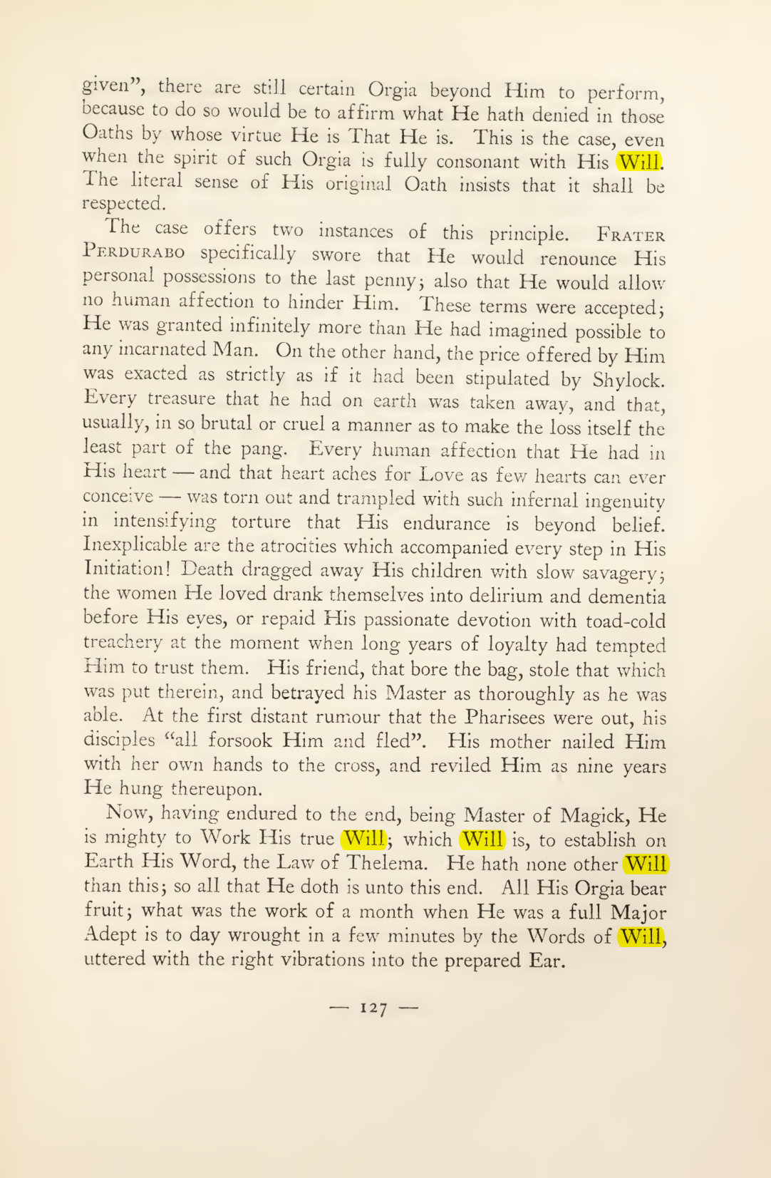 Original scan of Magick in Theory and Practice (Section 2), PDF page 7