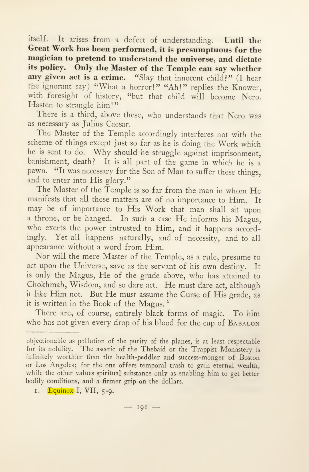 Original scan of Magick in Theory and Practice (Section 2), PDF page 71