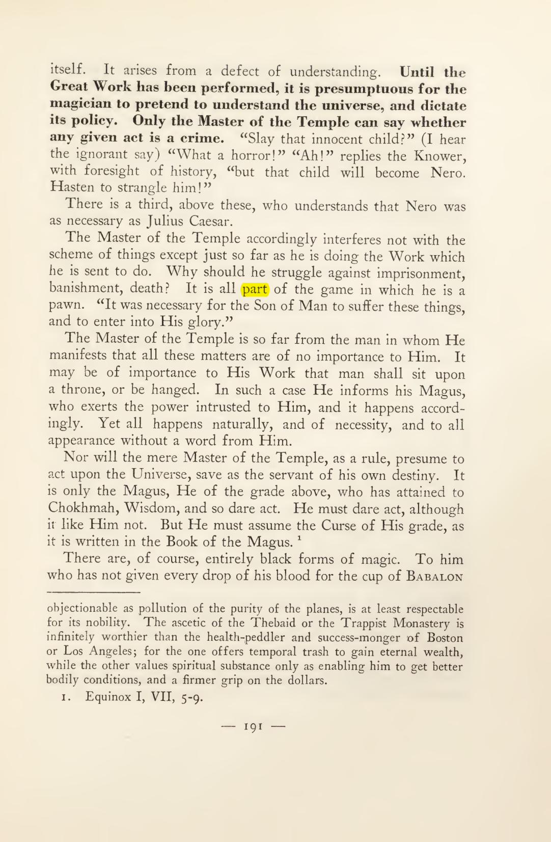 Original scan of Magick in Theory and Practice (Section 2), PDF page 71