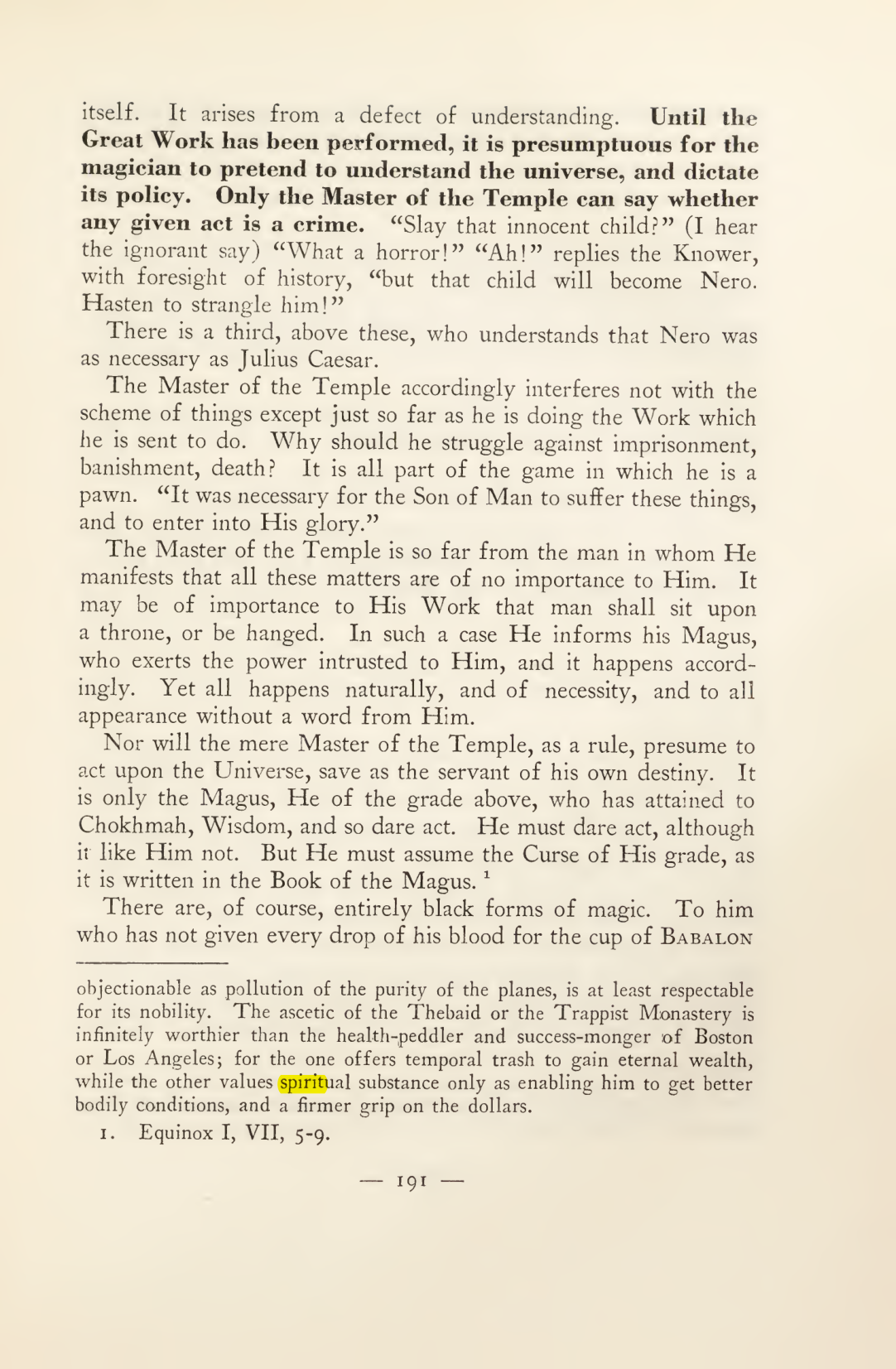 Original scan of Magick in Theory and Practice (Section 2), PDF page 71