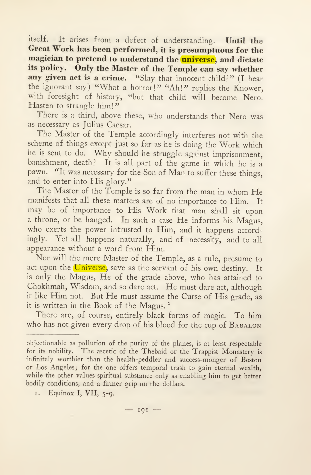 Original scan of Magick in Theory and Practice (Section 2), PDF page 71