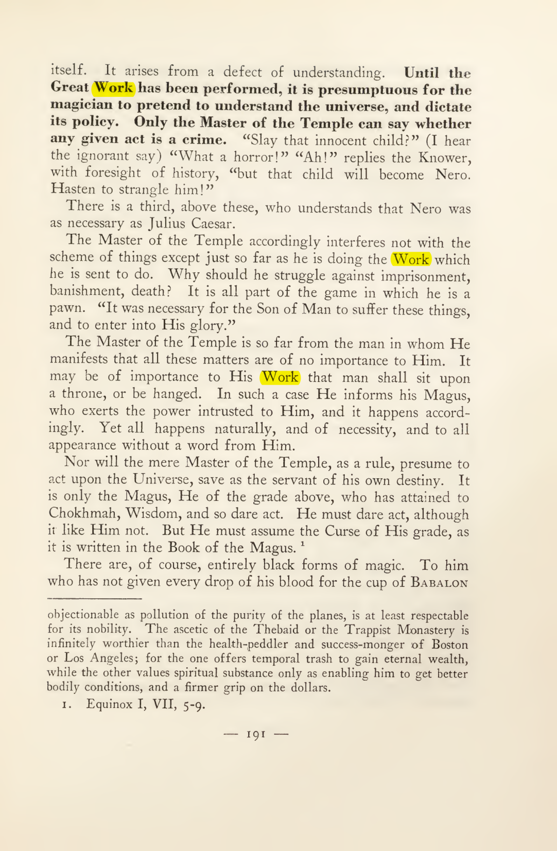 Original scan of Magick in Theory and Practice (Section 2), PDF page 71