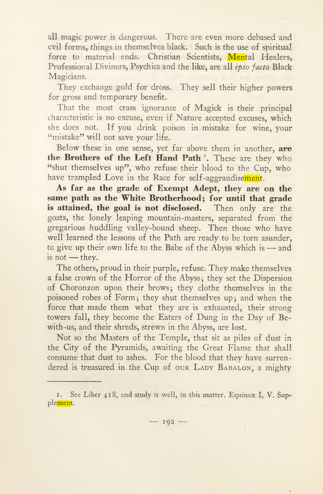 Original scan of Magick in Theory and Practice (Section 2), PDF page 72