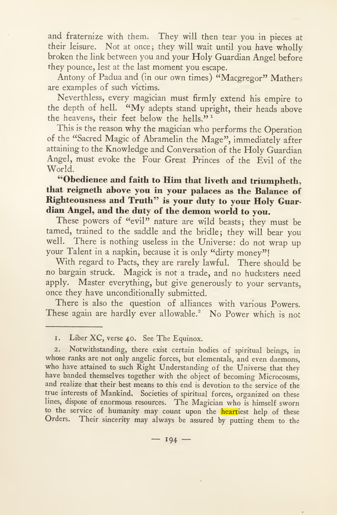 Original scan of Magick in Theory and Practice (Section 2), PDF page 74