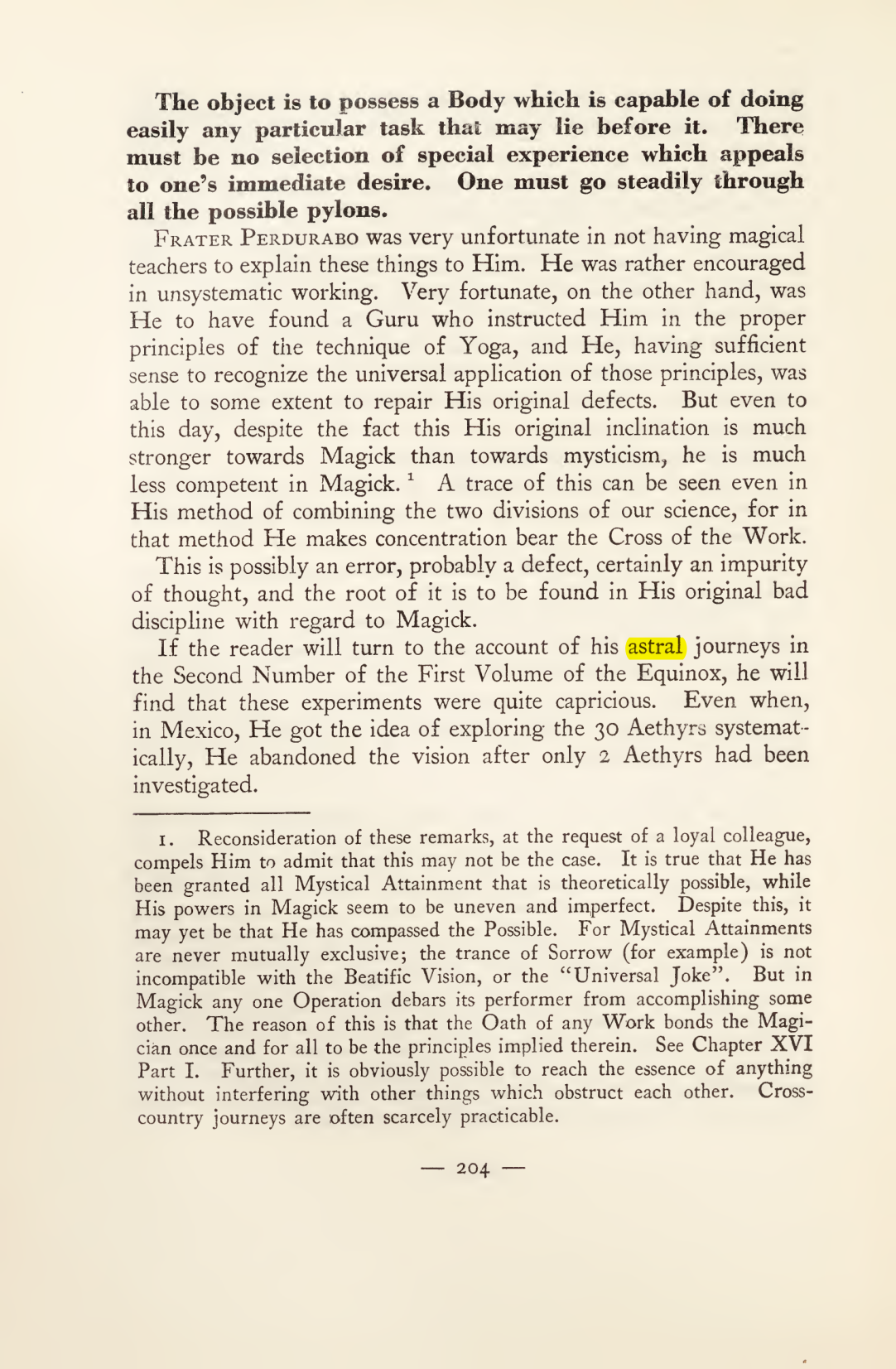 Original scan of Magick in Theory and Practice (Section 2), PDF page 84