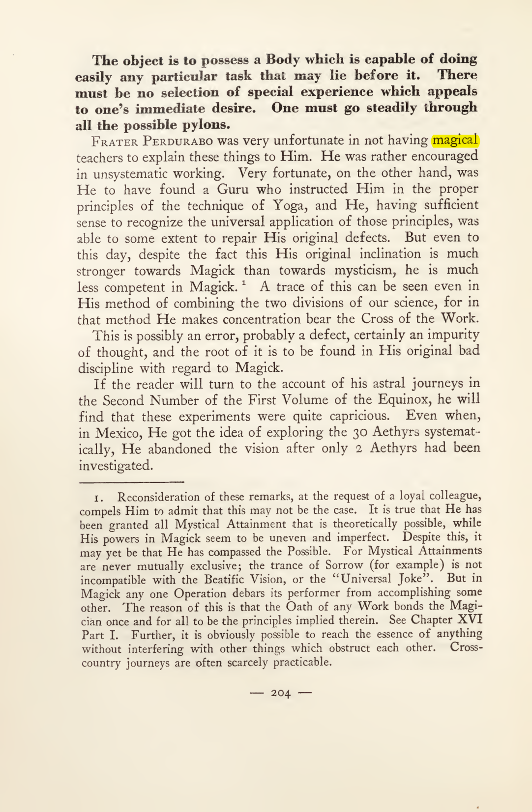 Original scan of Magick in Theory and Practice (Section 2), PDF page 84