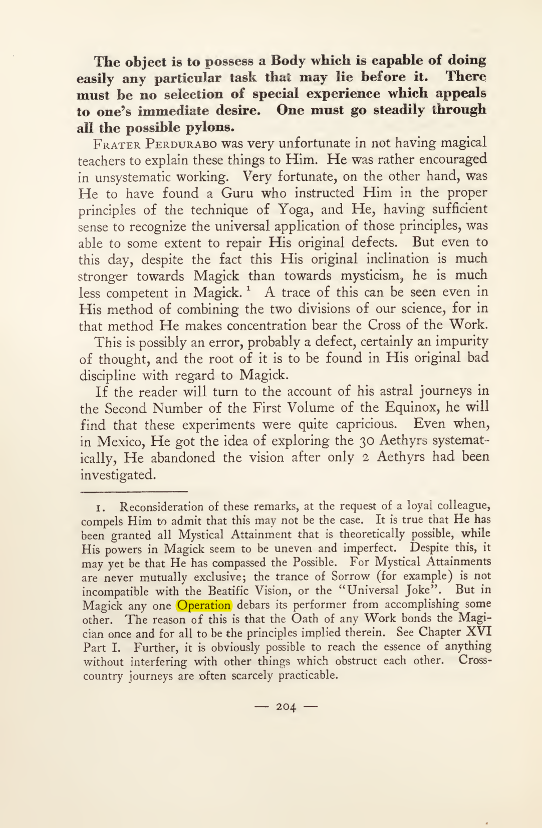 Original scan of Magick in Theory and Practice (Section 2), PDF page 84