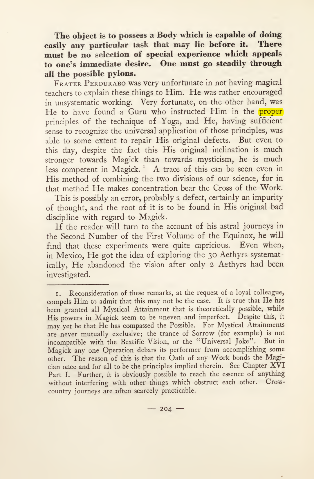 Original scan of Magick in Theory and Practice (Section 2), PDF page 84