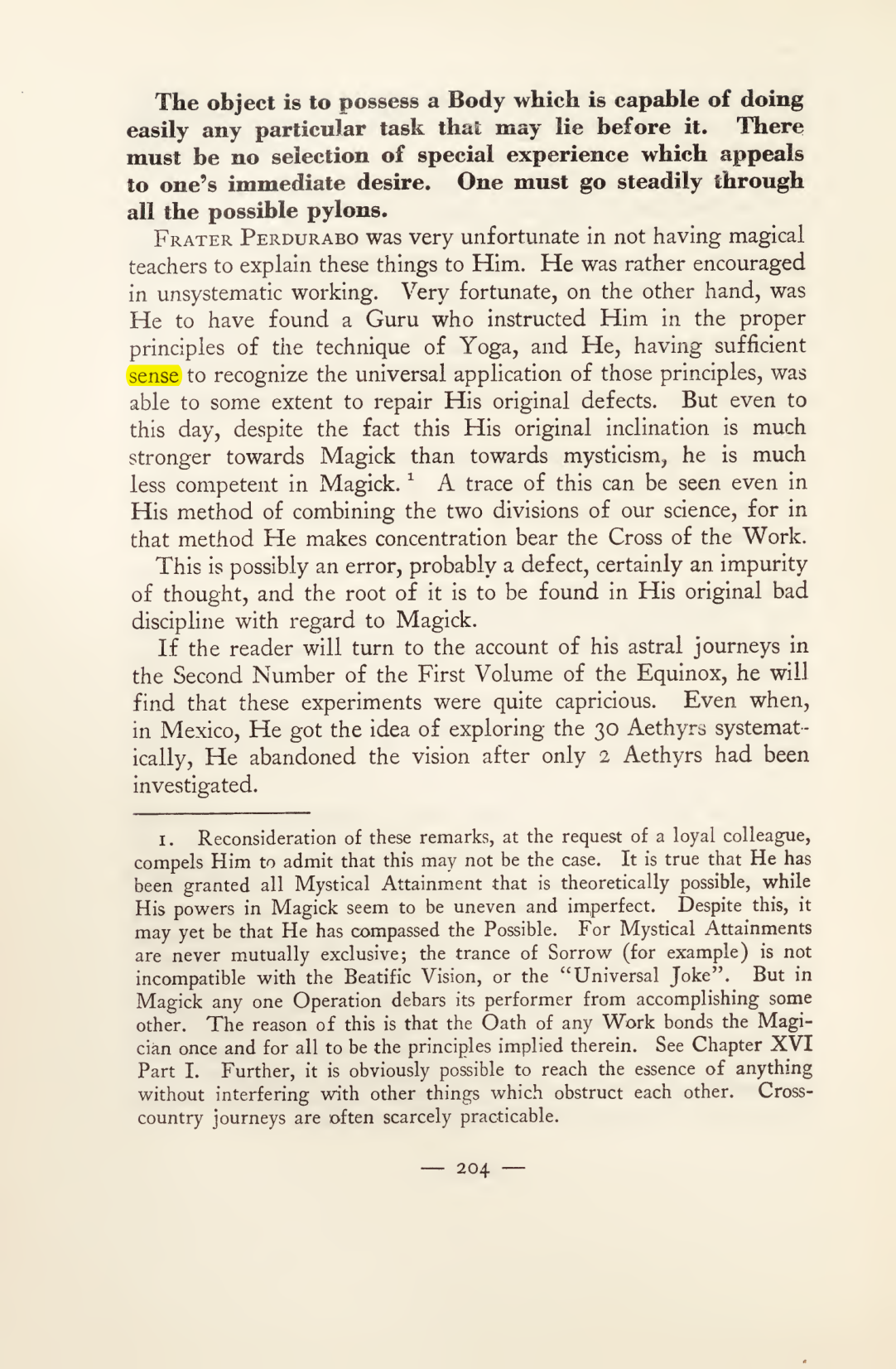 Original scan of Magick in Theory and Practice (Section 2), PDF page 84