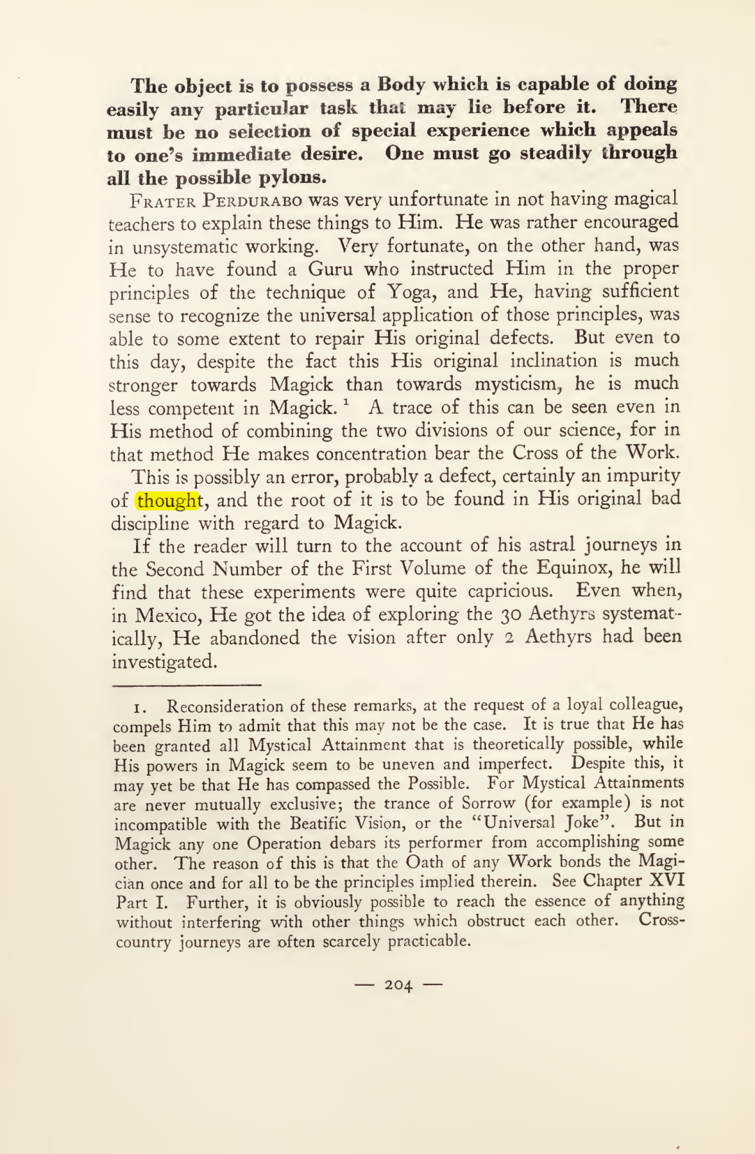 Original scan of Magick in Theory and Practice (Section 2), PDF page 84