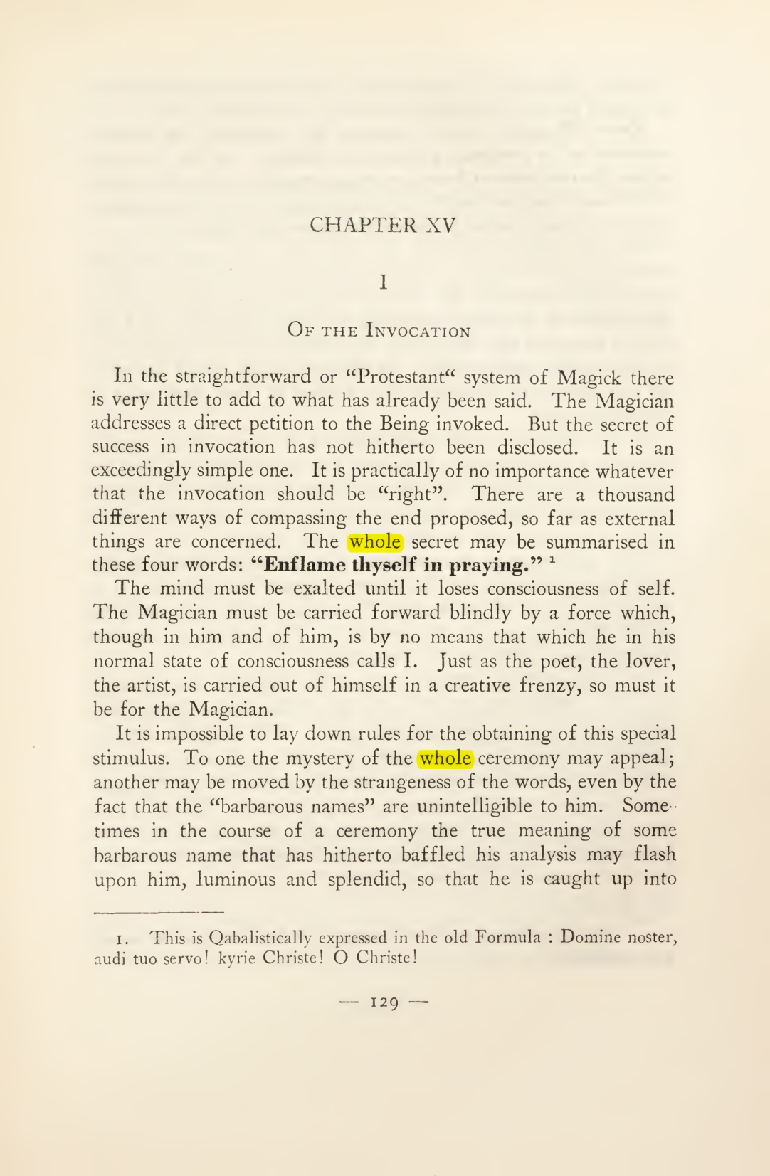 Original scan of Magick in Theory and Practice (Section 2), PDF page 9