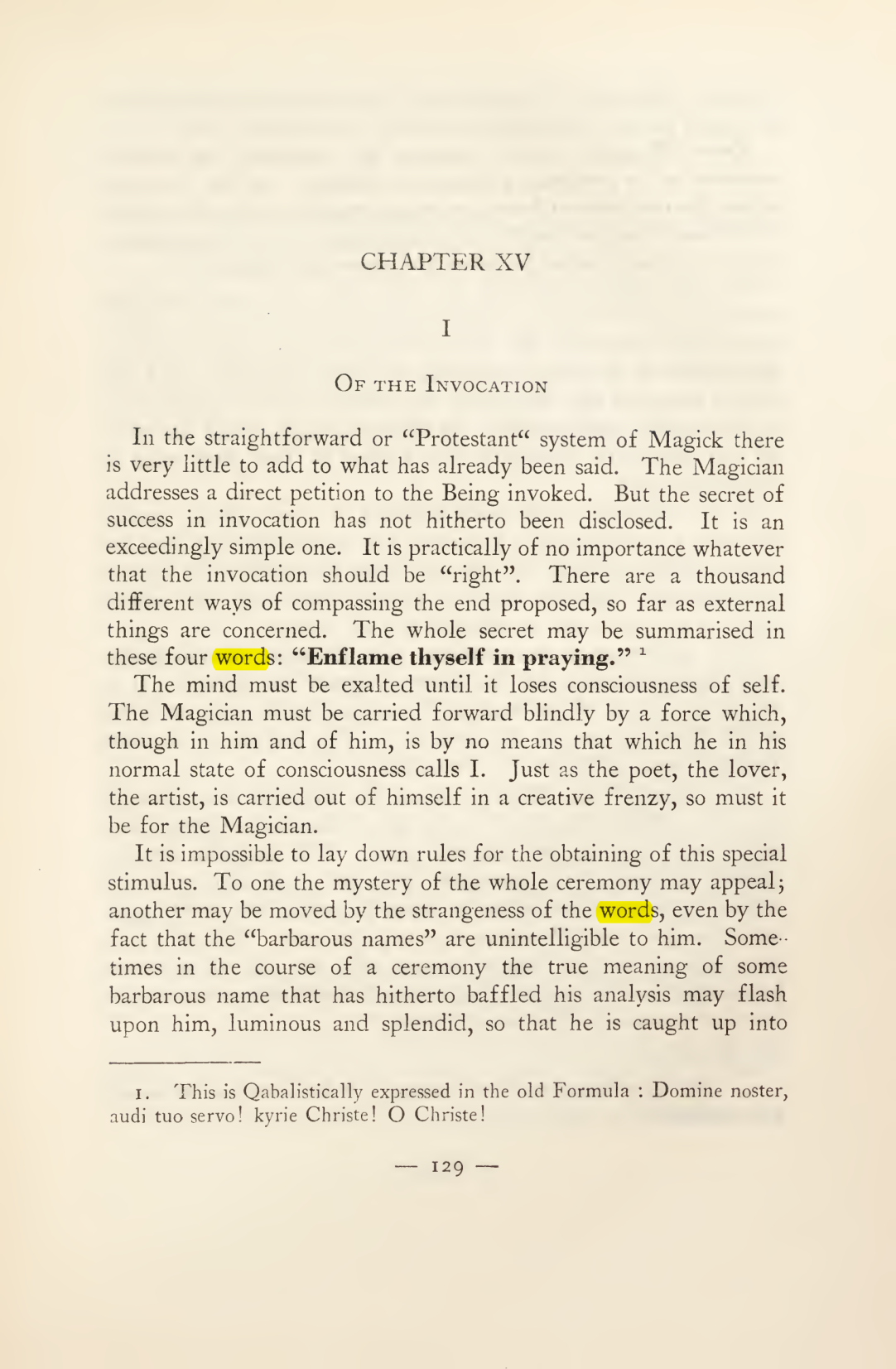 Original scan of Magick in Theory and Practice (Section 2), PDF page 9