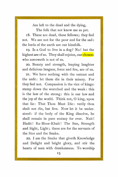 Original scan of Liber Al vel Legis, PDF page 15