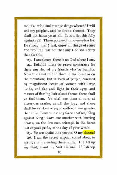 Original scan of Liber Al vel Legis, PDF page 16