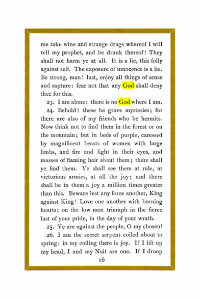 Original scan of Liber Al vel Legis, PDF page 16