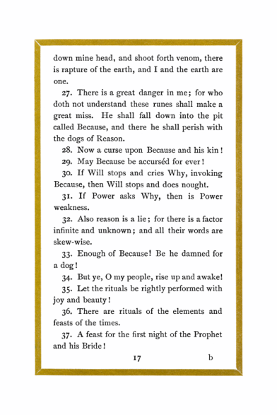Original scan of Liber Al vel Legis, PDF page 17