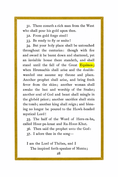 Original scan of Liber Al vel Legis, PDF page 28
