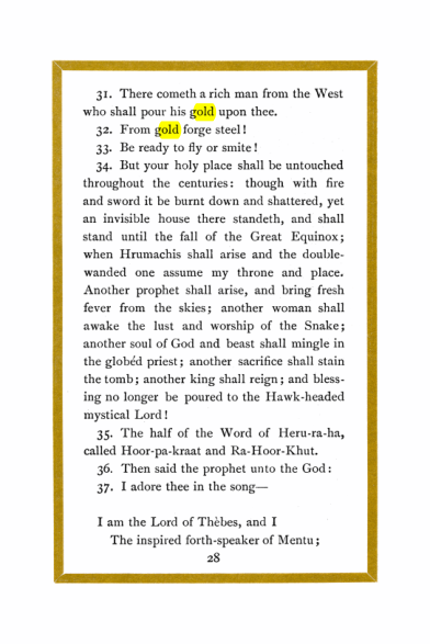 Original scan of Liber Al vel Legis, PDF page 28