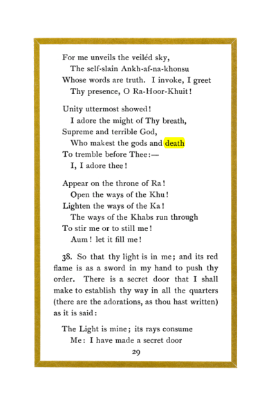 Original scan of Liber Al vel Legis, PDF page 29