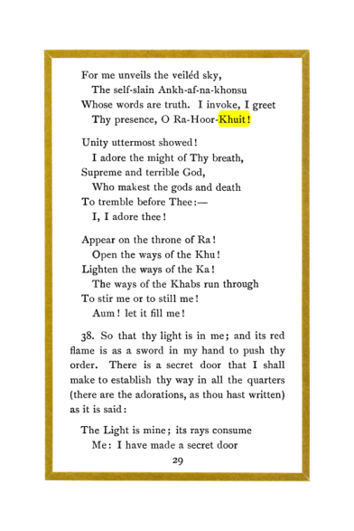 Original scan of Liber Al vel Legis, PDF page 29