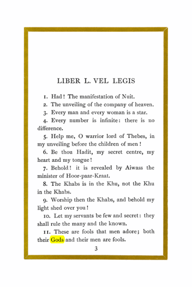 Original scan of Liber Al vel Legis, PDF page 3