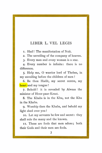 Original scan of Liber Al vel Legis, PDF page 3