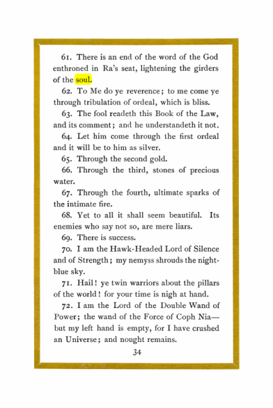 Original scan of Liber Al vel Legis, PDF page 34
