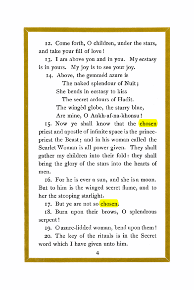Original scan of Liber Al vel Legis, PDF page 4
