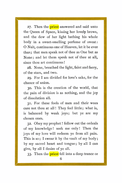 Original scan of Liber Al vel Legis, PDF page 6