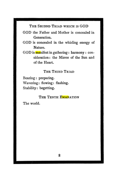 Original scan of The Book of Lies, PDF page 10
