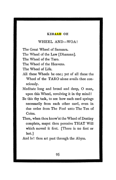 Original scan of The Book of Lies, PDF page 101