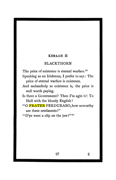 Original scan of The Book of Lies, PDF page 103