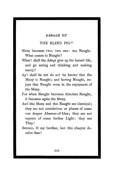 Original scan of The Book of Lies, PDF page 107