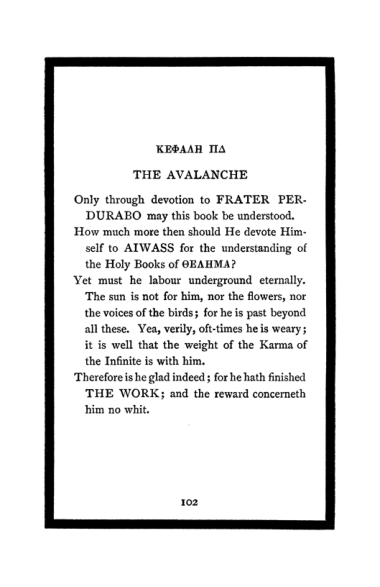 Original scan of The Book of Lies, PDF page 108