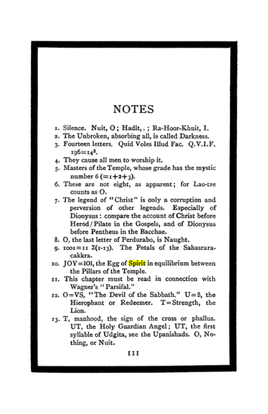 Original scan of The Book of Lies, PDF page 117