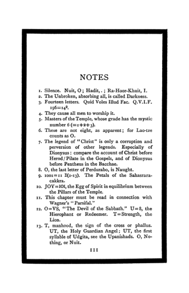 Original scan of The Book of Lies, PDF page 117