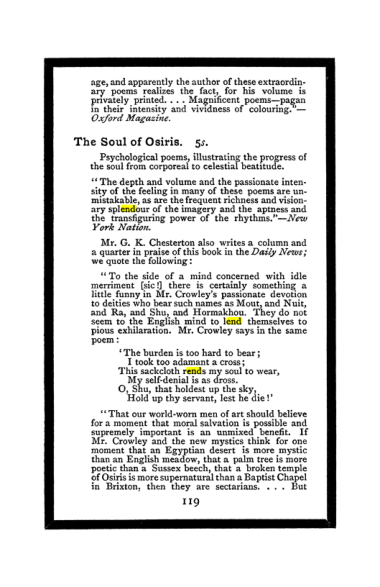 Original scan of The Book of Lies, PDF page 127