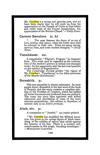 Original scan of The Book of Lies, PDF page 128
