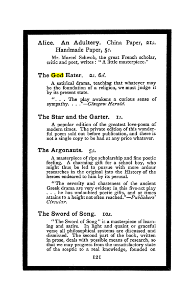 Original scan of The Book of Lies, PDF page 129