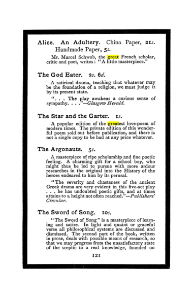 Original scan of The Book of Lies, PDF page 129