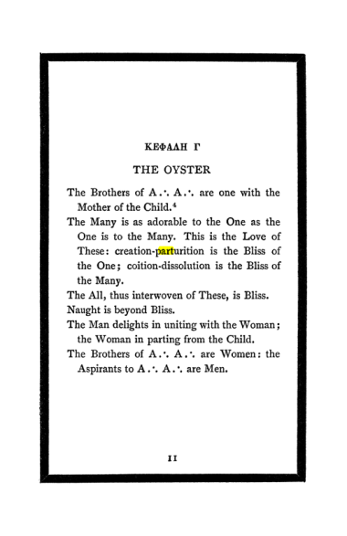 Original scan of The Book of Lies, PDF page 13