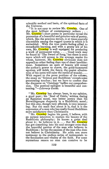 Original scan of The Book of Lies, PDF page 130
