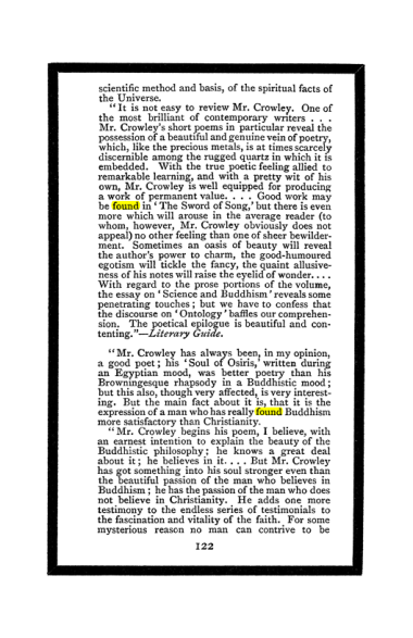 Original scan of The Book of Lies, PDF page 130