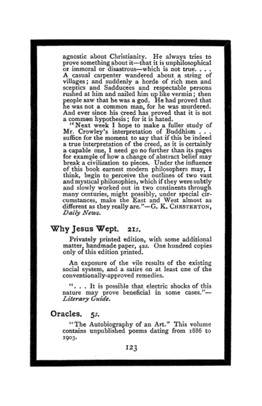 Original scan of The Book of Lies, PDF page 131