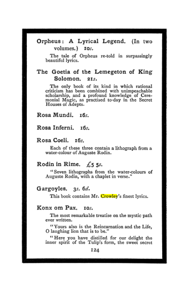 Original scan of The Book of Lies, PDF page 132