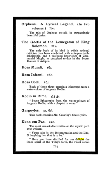Original scan of The Book of Lies, PDF page 132