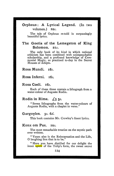 Original scan of The Book of Lies, PDF page 132